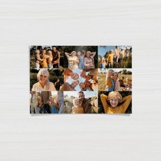 9-Image Collage Photo Print (6x4”)