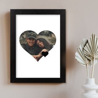 Heart Print and Frame