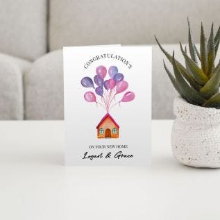 Balloon House - Card A5