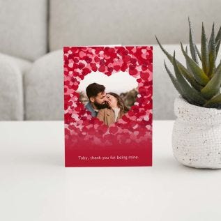 Heart Confetti Card