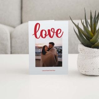 Love Photo Card