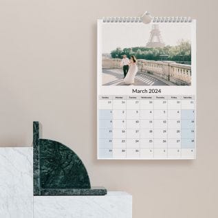 Large Photo Calendar - Month Per Page