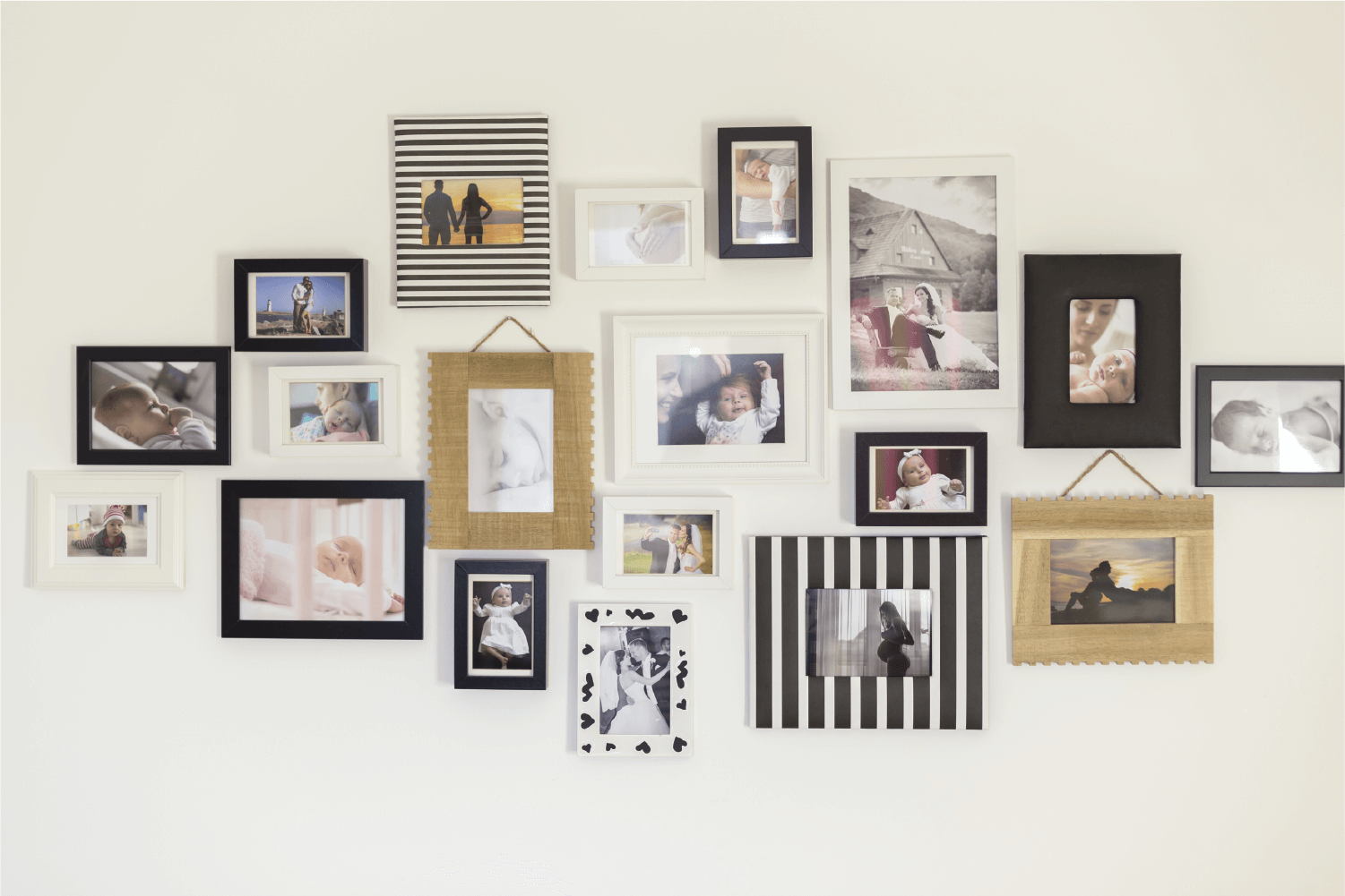 How to create a photo gallery wall at home