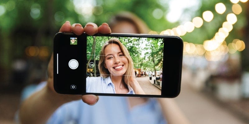 selfie camera settings